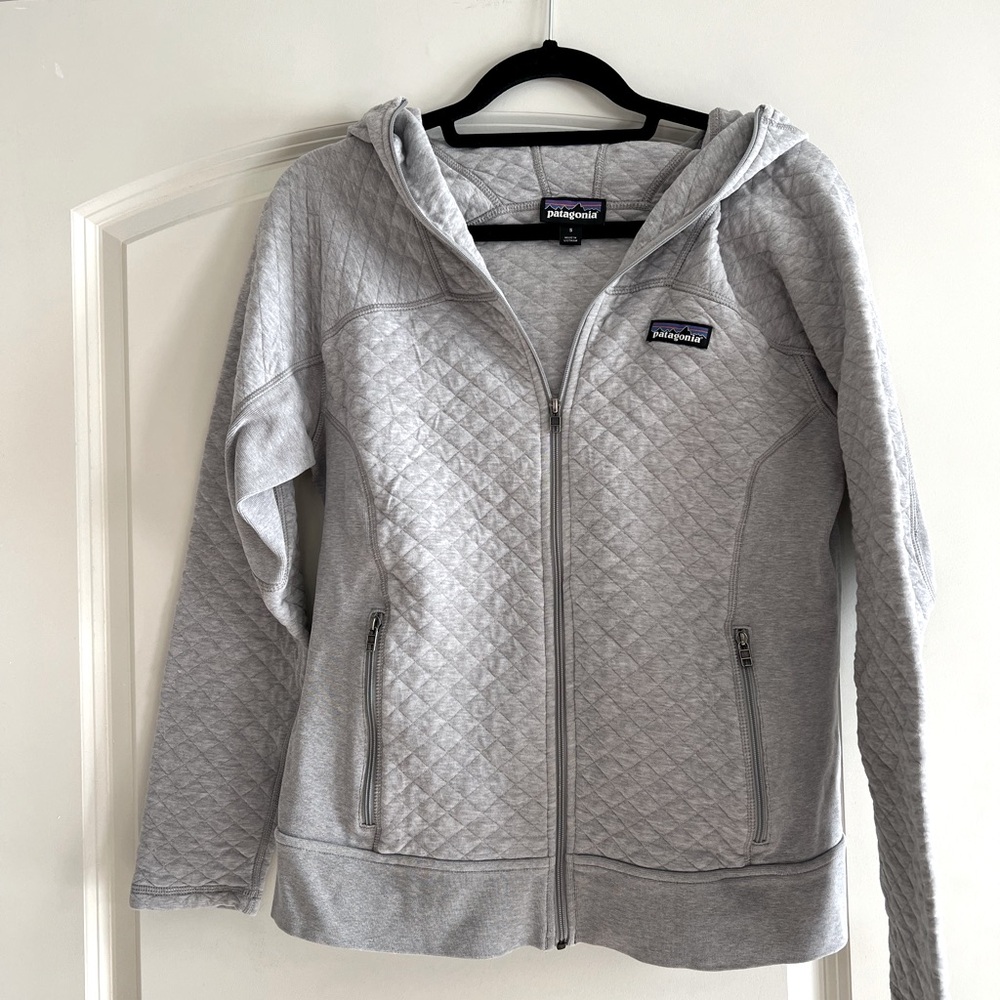 Patagonia Quilted Zip-Up Sweater
